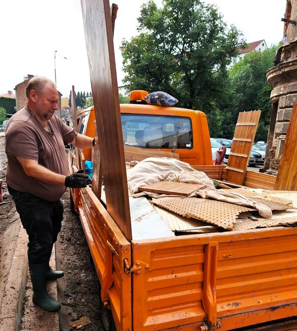 Centrum zničené povodní znovu otevírá