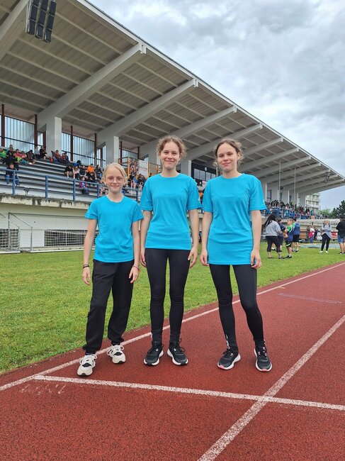 Emílie Rojkovičová vybojovala bronz na celorepublikové soutěži v atletice