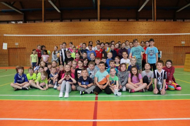 Volejbalový turnaj na ZŠ Masarykova