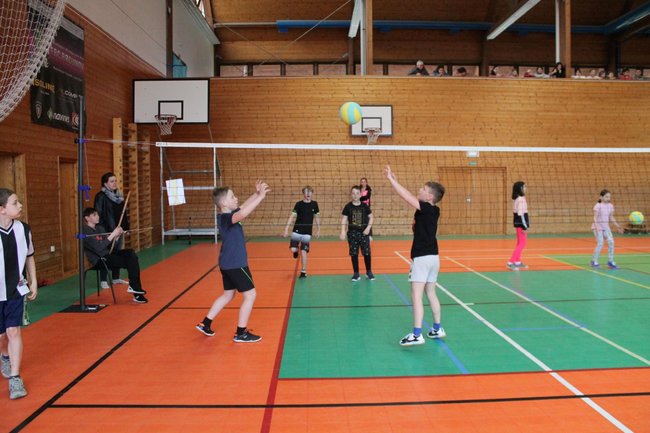 Volejbalový turnaj na ZŠ Masarykova
