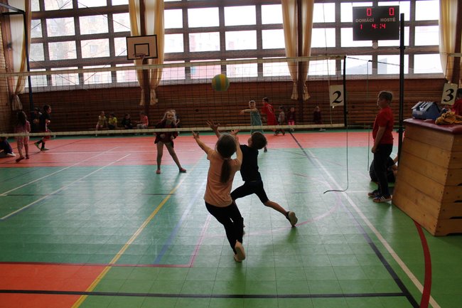 Volejbalový turnaj na ZŠ Masarykova