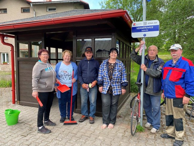 Vernéřovice se pyšní zastávkami!
