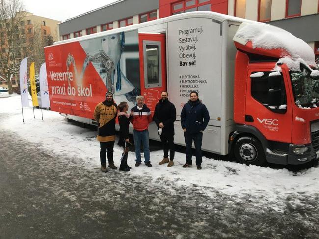Pojízdná učebna techniky v Náchodě a v Teplicích nad Metují 