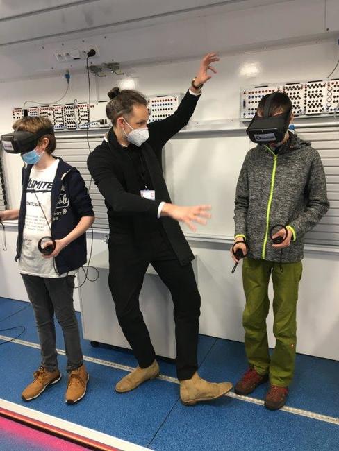 Pojízdná učebna techniky v Náchodě a v Teplicích nad Metují 