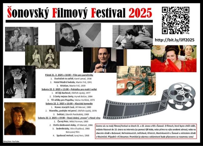 V Šonově se chystá malý filmový festival