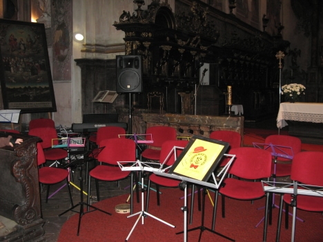 Akordeonový orchestr sklidil dlouhotrvající potlesk