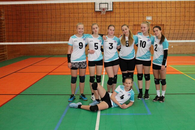 Volejbalistky se neprobojovaly na vyšší příčky krajského přeboru