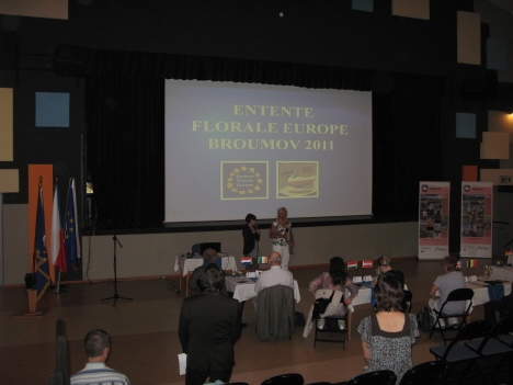 Broumov reprezentoval ČR v soutěži ENTENTE FLORALE EUROPE – Evropská kvetoucí sídla