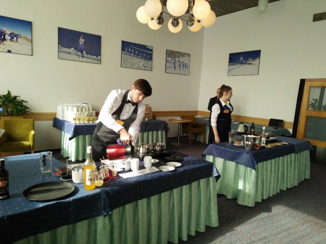 Úsměv – to je znamení dobrého číšníka