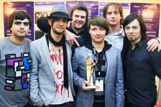 Broumovská skupina Imodium získala první místo za videoklip roku v anketě Žebřík 2011