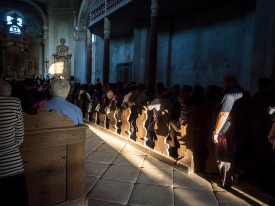 Předposlední koncert festivalu Za poklady Broumovska přivezl Martinů Voices