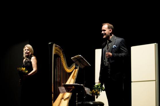 Vilém Veverka s Kateřinou Englichovou symbolicky zahájili hudební festival Za poklady Broumovska