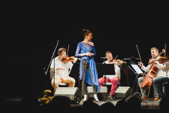 Dasha a Epoque Quartet přivezli do Broumova Stinga, Cole Portera i hudbu z Titanicu