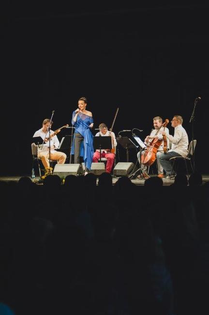 Dasha a Epoque Quartet přivezli do Broumova Stinga, Cole Portera i hudbu z Titanicu