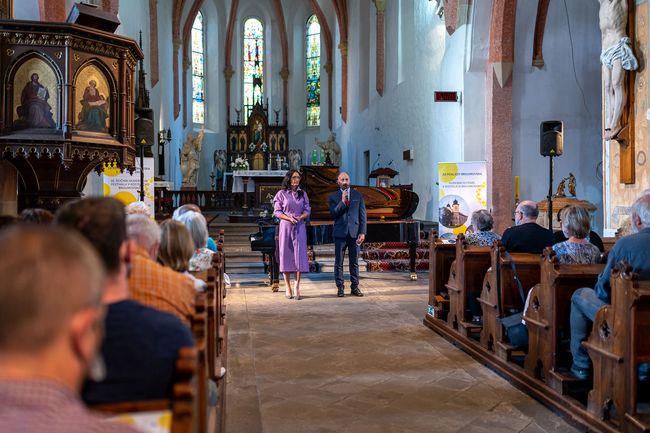 Koncert skončil dlouhotrvajícím potleskem vstoje