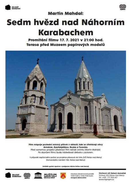 Režisér Martin Mahdal přiveze do Police nad Metují film Sedm hvězd nad Náhorním Karabachem