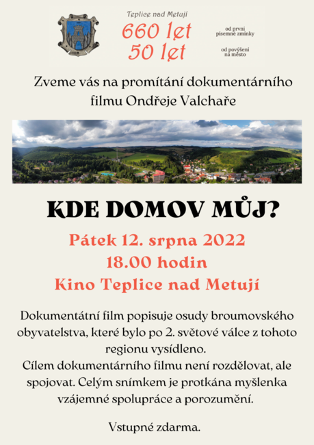 Teplické oslavy nabídnou bohatý program