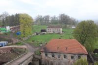 Pět měsíců stavebních prací v broumovském klášteře a jeho zahradě 