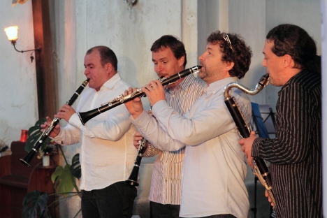 Jazz v podání Clarinet Factory nadchl malé i velké posluchače