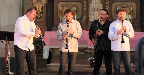 Jazz v podání Clarinet Factory nadchl malé i velké posluchače