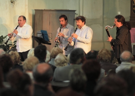 Jazz v podání Clarinet Factory nadchl malé i velké posluchače