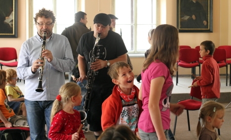 Jazz v podání Clarinet Factory nadchl malé i velké posluchače