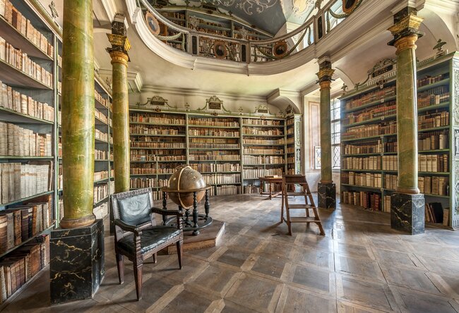 Klášterní knihovna je dočasně uzavřena