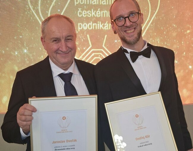 Kovář Ondřej Klír se stal Srdcařem roku, ocenění získal i střechař Jaroslav Dvořák 