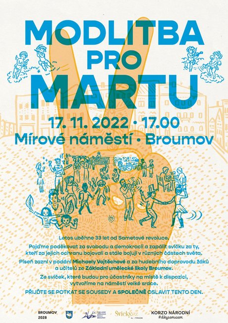 Modlitba pro Martu v Broumově