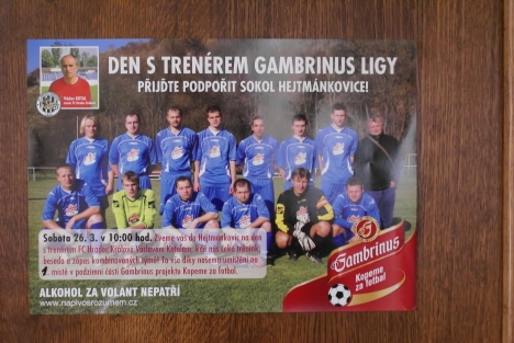 Hradecký trenér Kotal prohnal tým z okresního přeboru