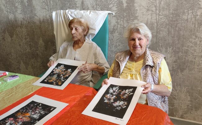 Arteterapie v Nemocnici Broumov: Společné tvoření a radost z umění