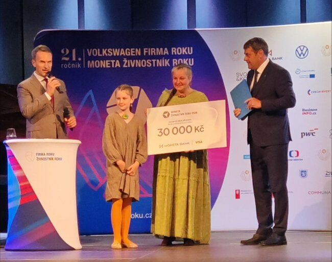 Gabriela Špachtová ze Šonova je Srdcařkou roku Královéhradeckého kraje