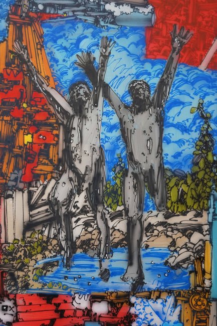 Výstava umělce Michala Škapy propojuje Broumov s Norskem