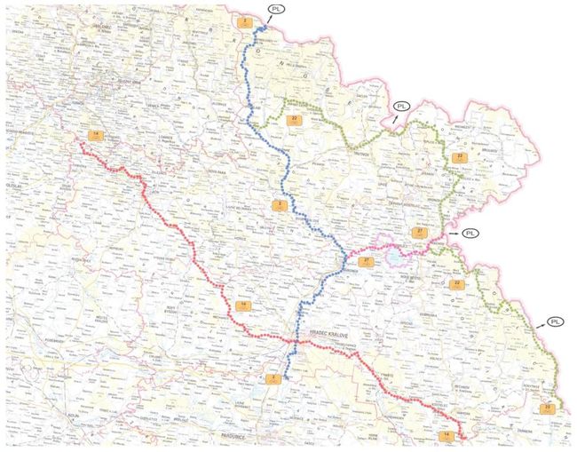 Na rozvoj dálkových cyklotras chce kraj vyčlenit 15 milionů korun