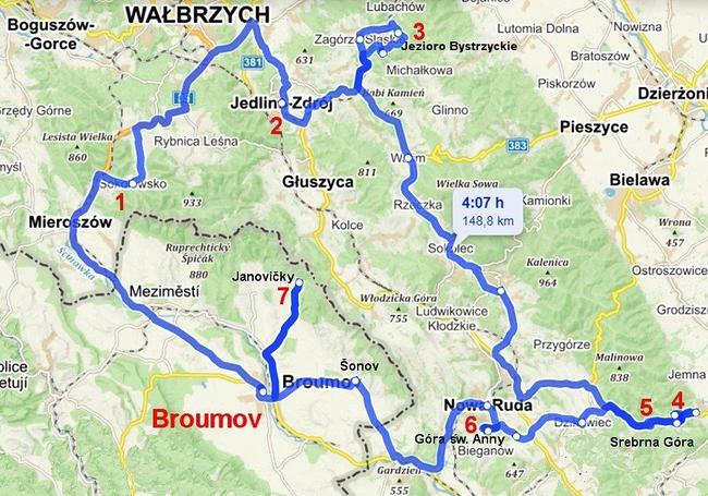 Křížem krážem CZ/PL (Mototrasy Broumov) - 5. díl 