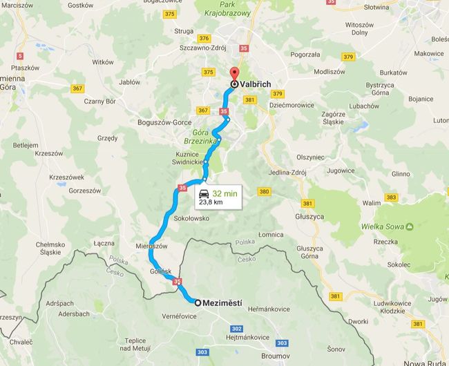 Autobusy městské hromadné dopravy propojí Walbrzych a Meziměstí