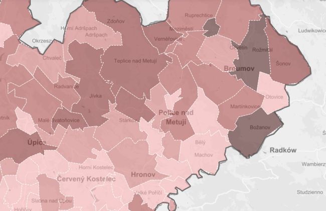 Nejvíc zadlužení jsou lidé v Hynčicích, Broumově a Božanově. Nejlépe jsou na tom v Otovicích