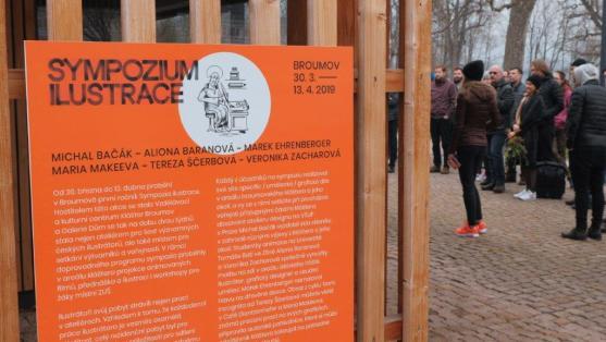 V broumovském klášteře skončilo Sympozium ilustrace