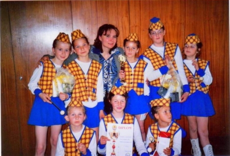 Meziměstské mažoretky zvou mezi sebe další zájemce o cvičení 