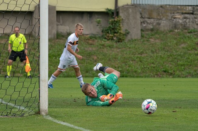 Spartak doma přivítal divizi pěti brankami