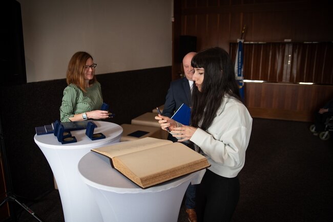 Broumov ocenil své významné osobnosti