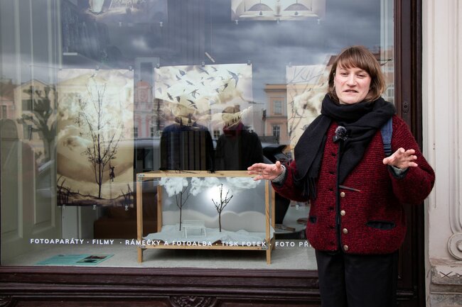 Výstava Sympozia ilustrace je k vidění v ulicích Broumova