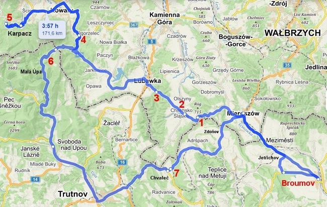 Křížem krážem CZ/PL (Mototrasy Broumov) - 3. díl
