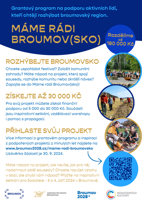 Máme rádi Broumov(sko) je zpět!