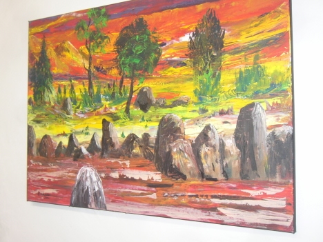 Vernisáž výstavy obrazů Bogdana Nikadona 