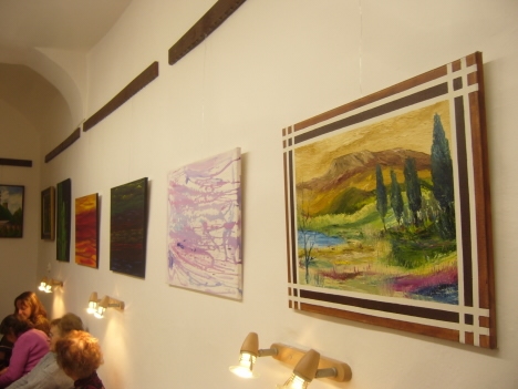 Vernisáž výstavy obrazů Bogdana Nikadona 