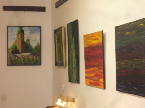 Vernisáž výstavy obrazů Bogdana Nikadona 