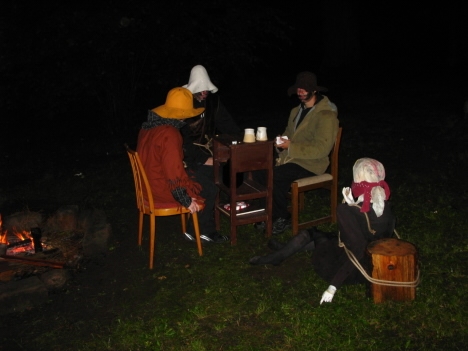 Noční klášterní Zahrada* ožila postavami z bájí a pověstí Broumovska 