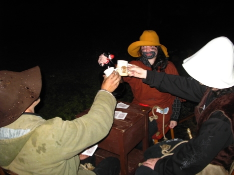 Noční klášterní Zahrada* ožila postavami z bájí a pověstí Broumovska 