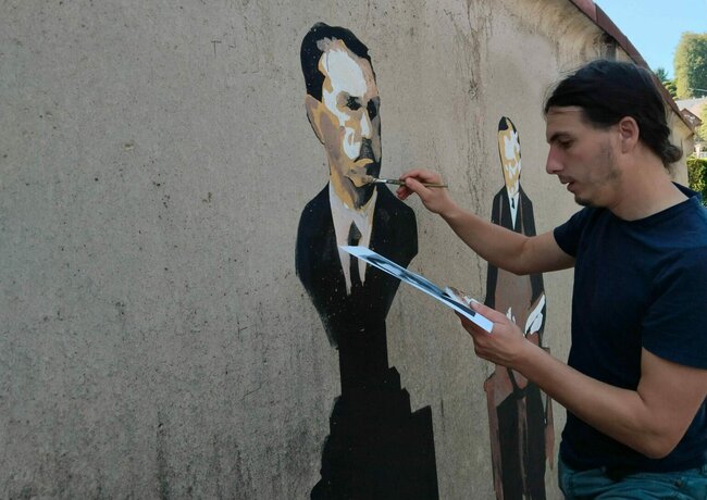 Bukovický rodák Josef Kleiner vystavuje v Zeleném domečku